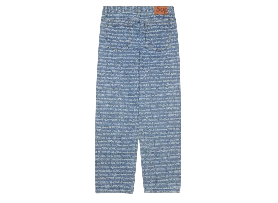 Supreme Multi Type Jacquard Regular Jean 