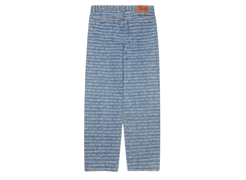 Supreme Multi Type Jacquard Regular Jean Supreme Multi Type Jacquard Regular Jean