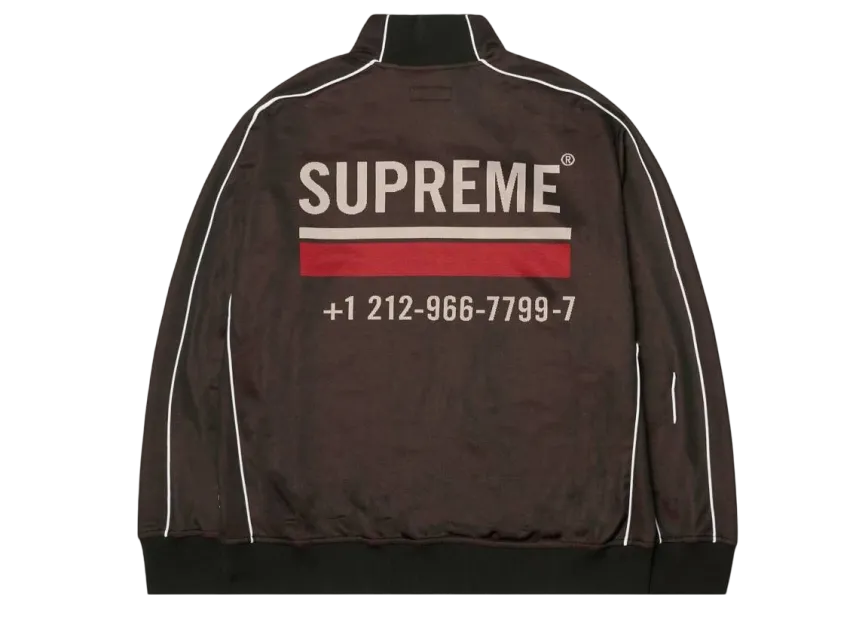 Supreme World Famous Jacquard Track Jacket Supreme World Famous Jacquard Track Jacket