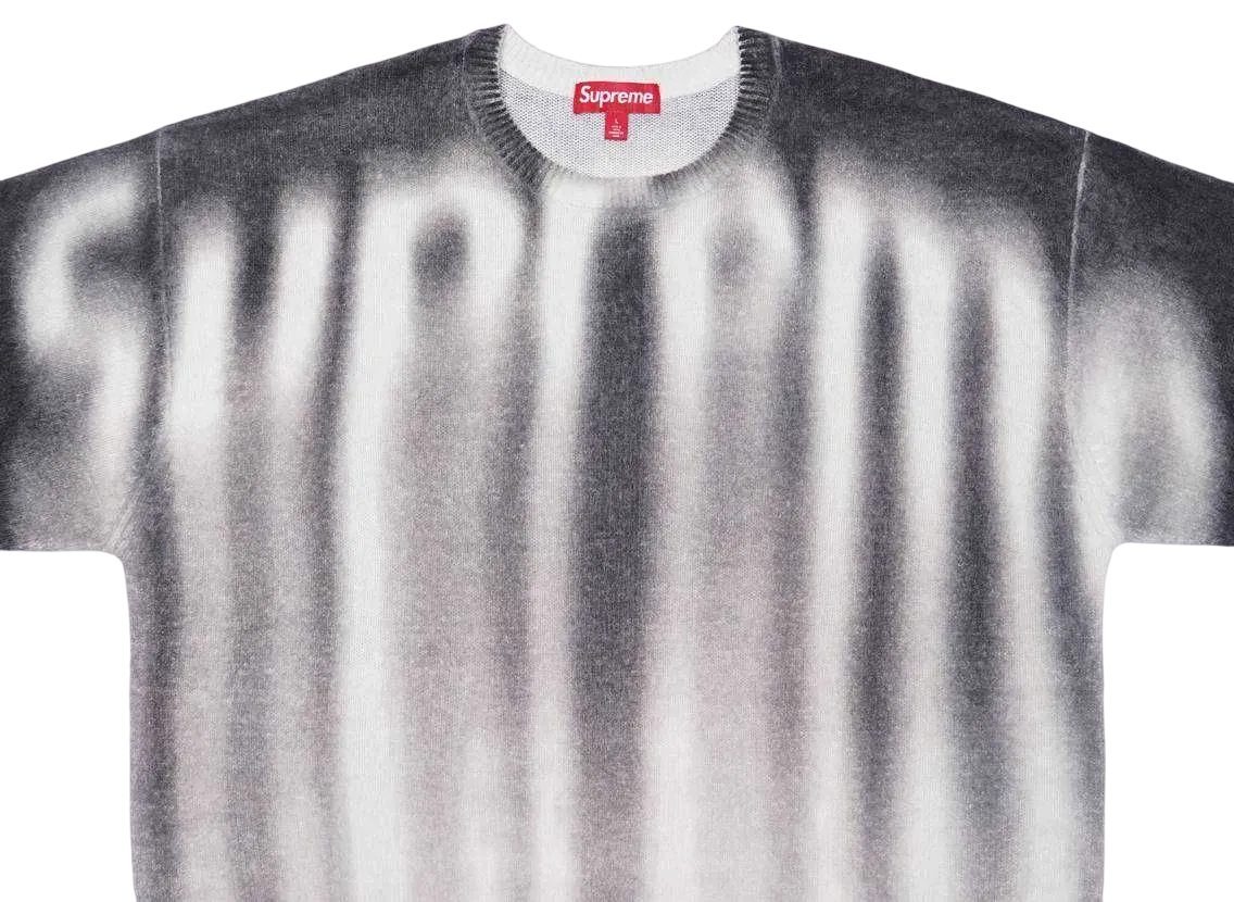 Supreme Blurred Logo Sweater 