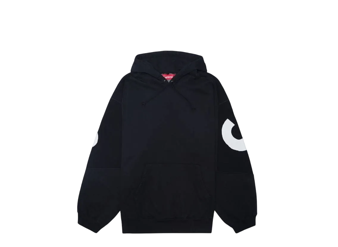 Supreme Big Logo Jacquard Hooded Sweatshirt 