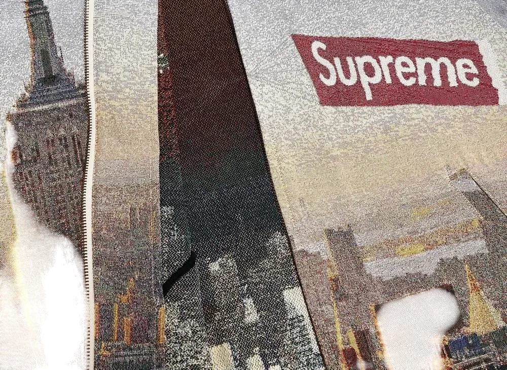 Supreme Aerial Tapestry Harrington Jacket 