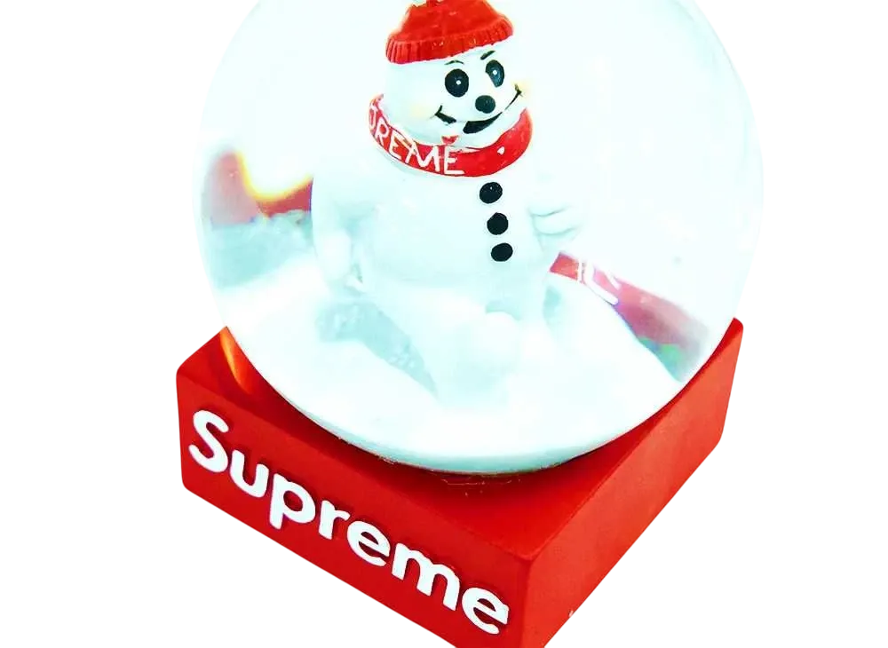 Supreme Snowman Snowglobe 