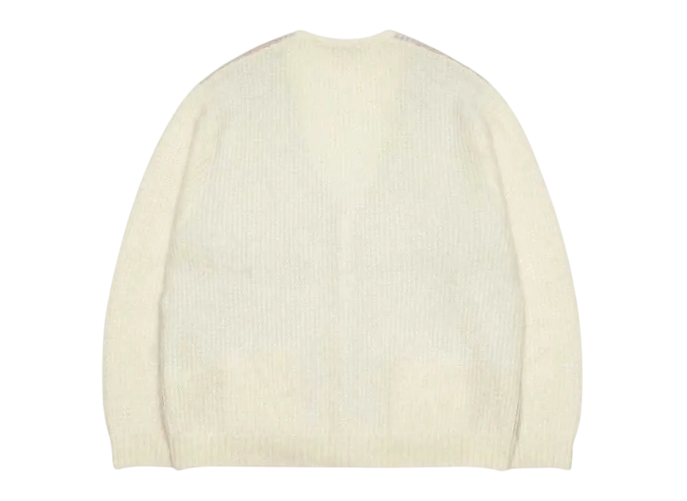 Supreme Brushed Grid Cardigan 