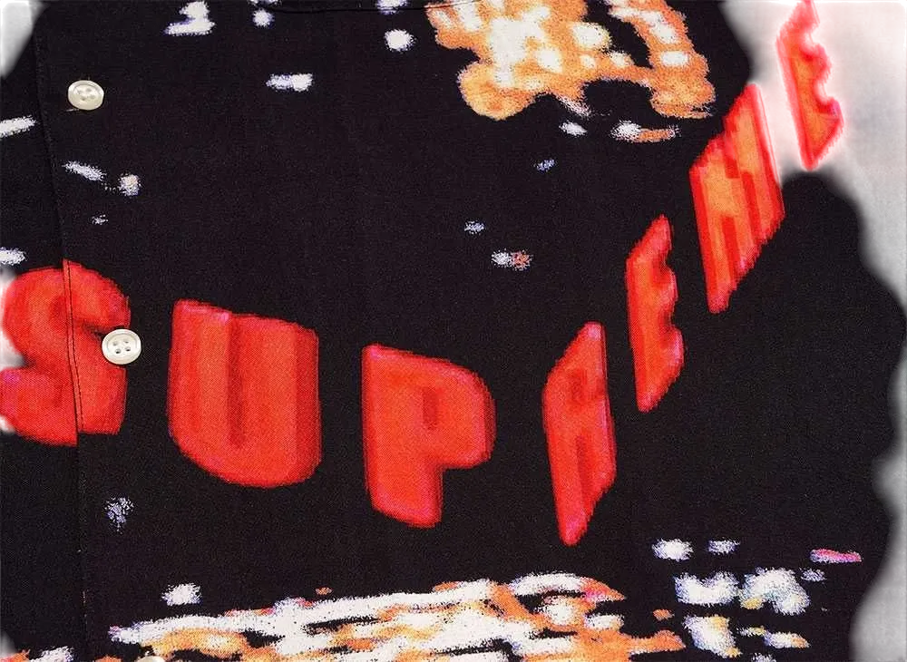 Supreme City Lights Rayon S/S Shirt 