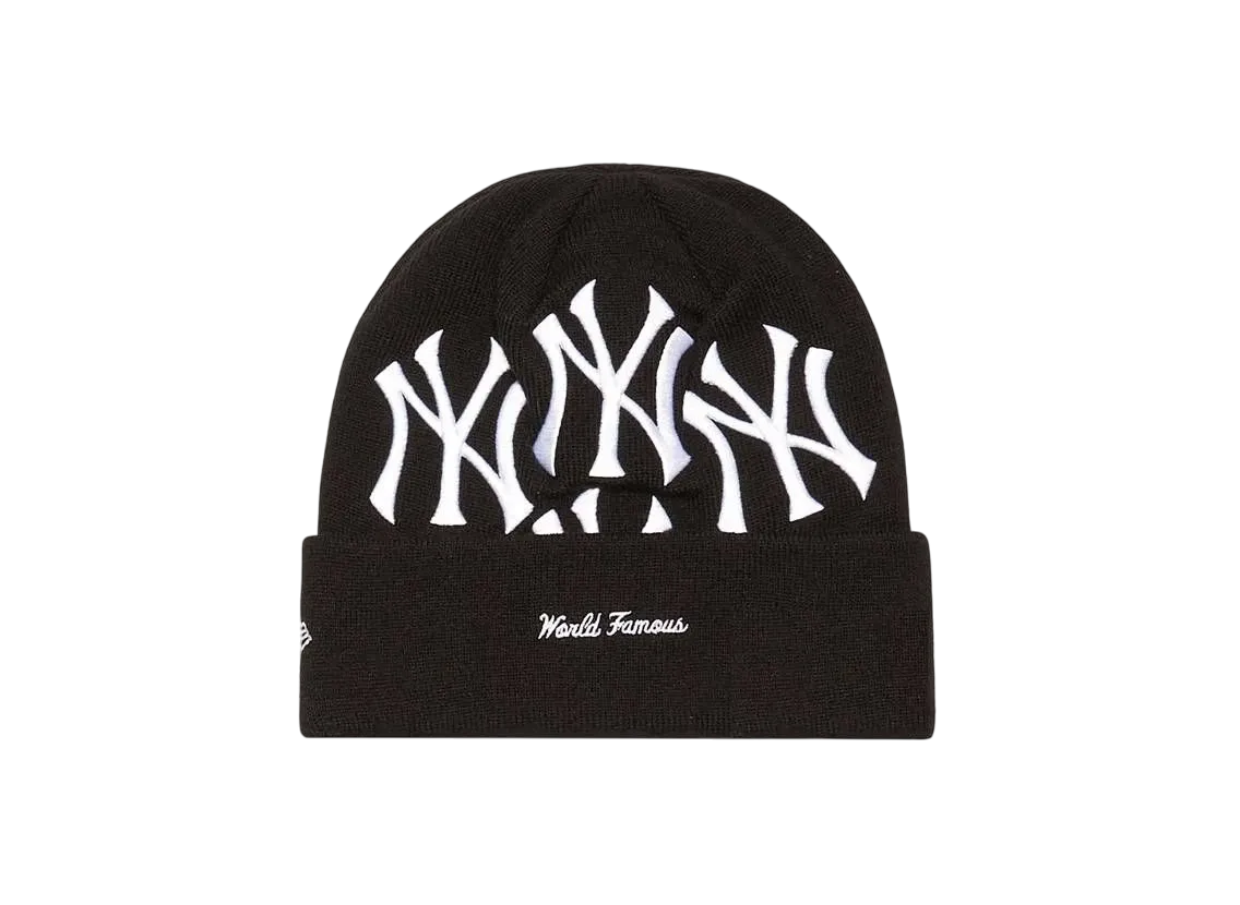 Supreme / New York Yankees / New Era Box Logo Beanie Supreme / New York Yankees / New Era Box Logo Beanie