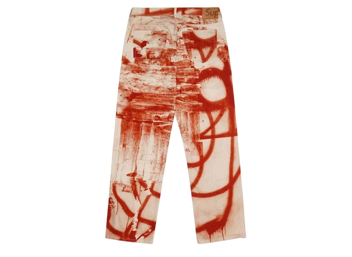 Supreme Christopher Wool/Supreme Regular Jean
