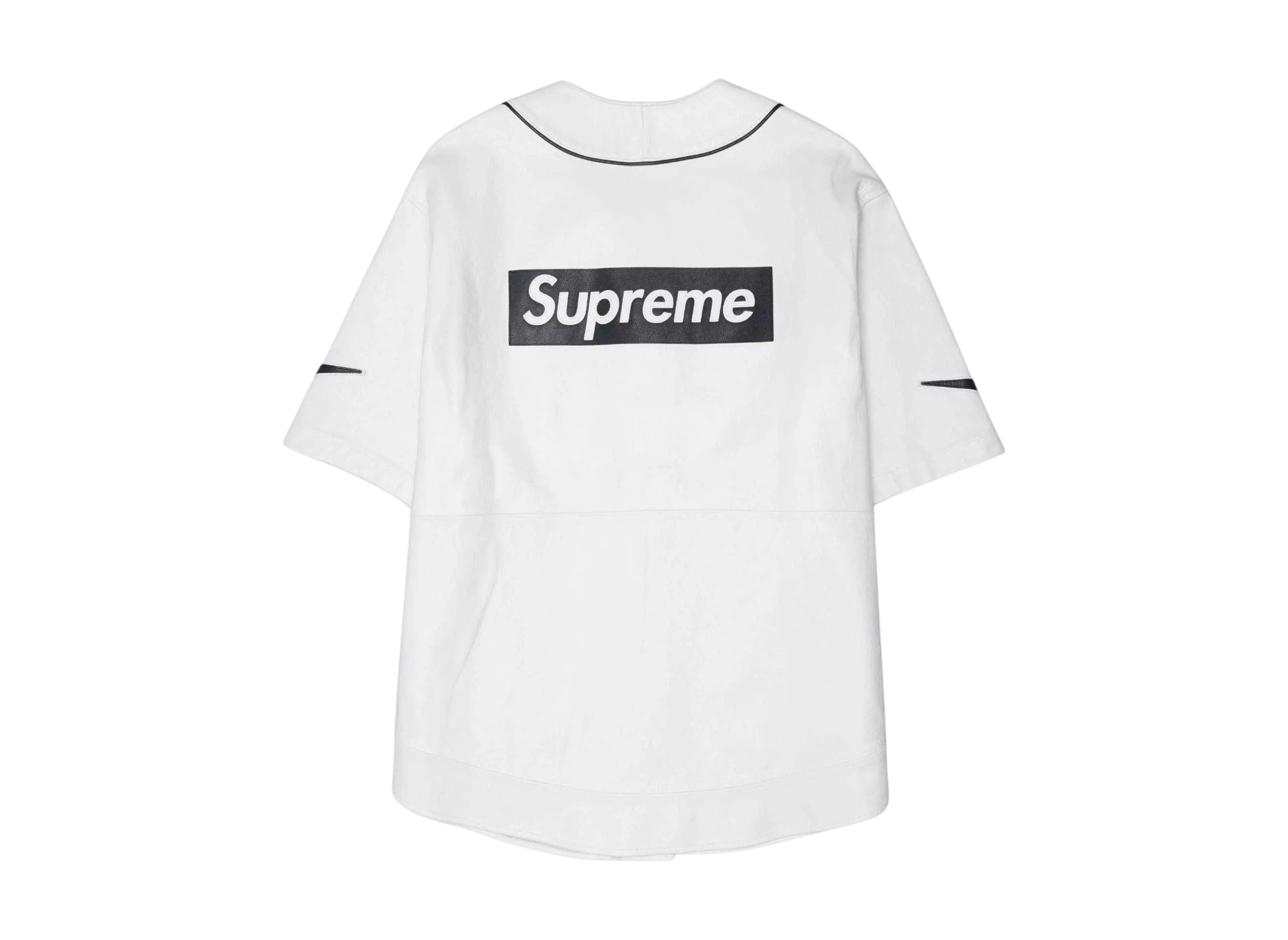 Supreme / Nike® Leather Baseball Jersey 