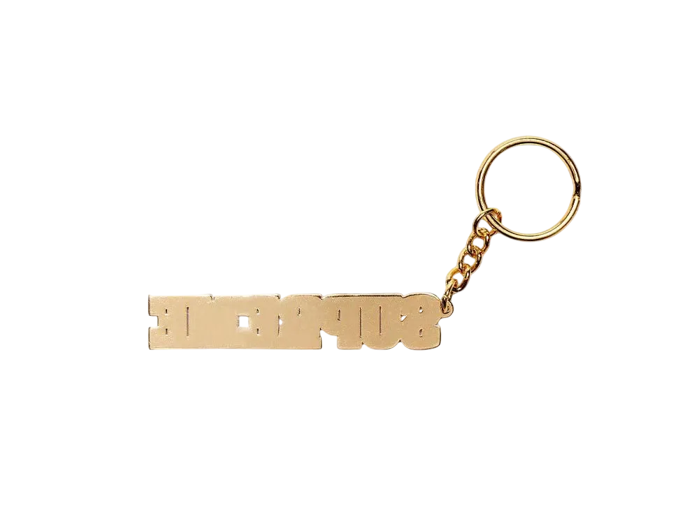 Supreme Block Logo Keychain 