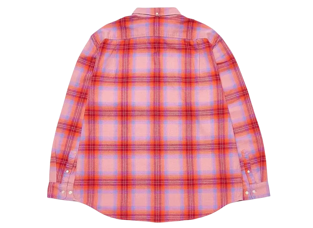 Supreme Brushed Plaid Flannel Shirt 