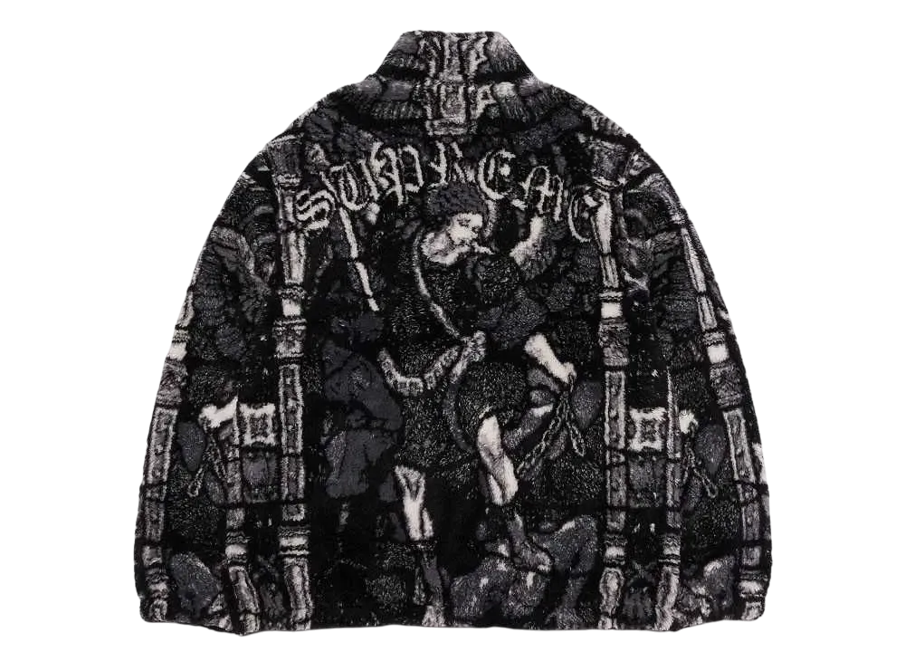 Supreme Saint Michael Fleece Jacket 