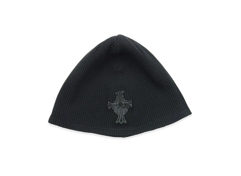 Chrome Hearts Logo Embroidery Thermal Cross Beanie "Black"
