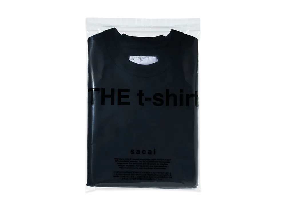 sacai THE T-Shirt Long Sleeve (Set of 2) "Black"