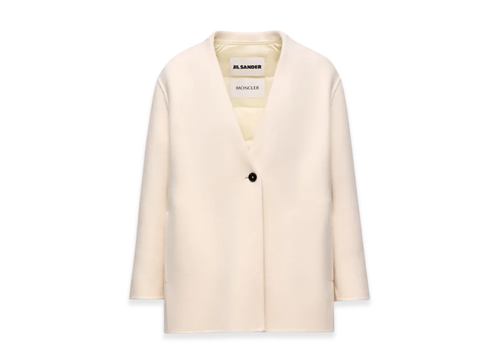 MONCLER x JIL SANDER Francium Down Jacket "White"