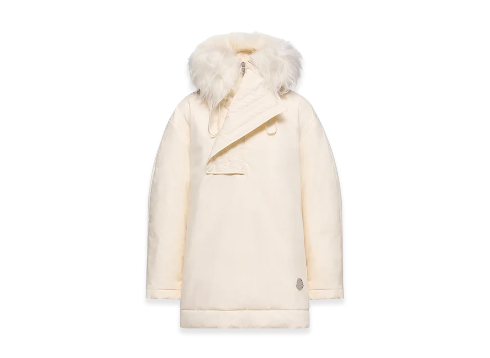 MONCLER x JIL SANDER Bowtiediene Short Down Jacket "White Ivory"