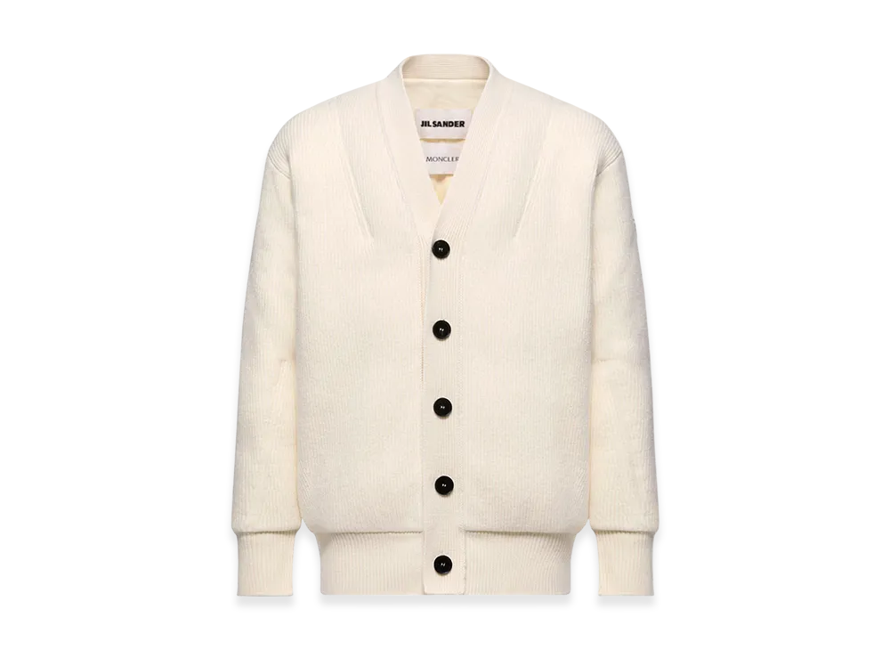 MONCLER x JIL SANDER Cardigan "White"