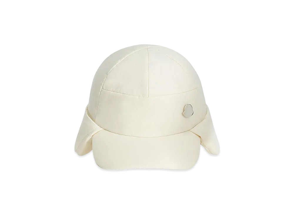 MONCLER x JIL SANDER Hat Baseball "White Ivory"