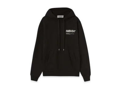 AMBUSH Fleece Workshop Hoodie "Black"