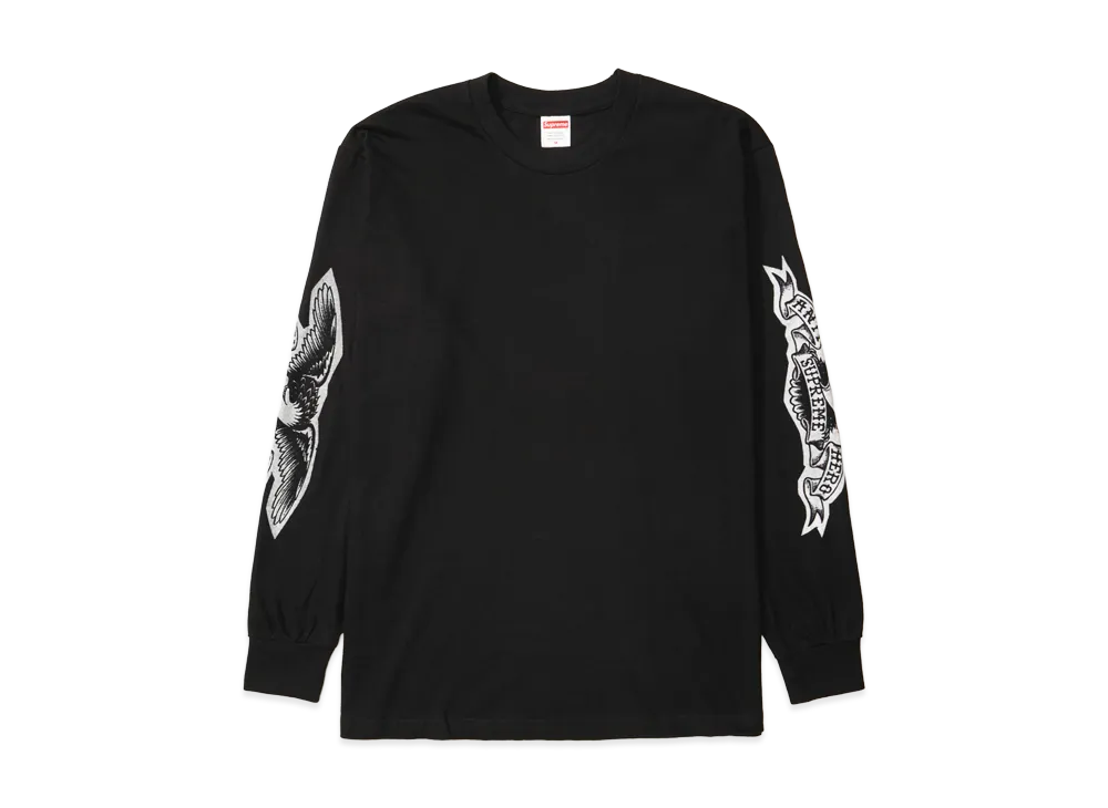 Supreme x ANTIHERO Eagle L/S Tee 