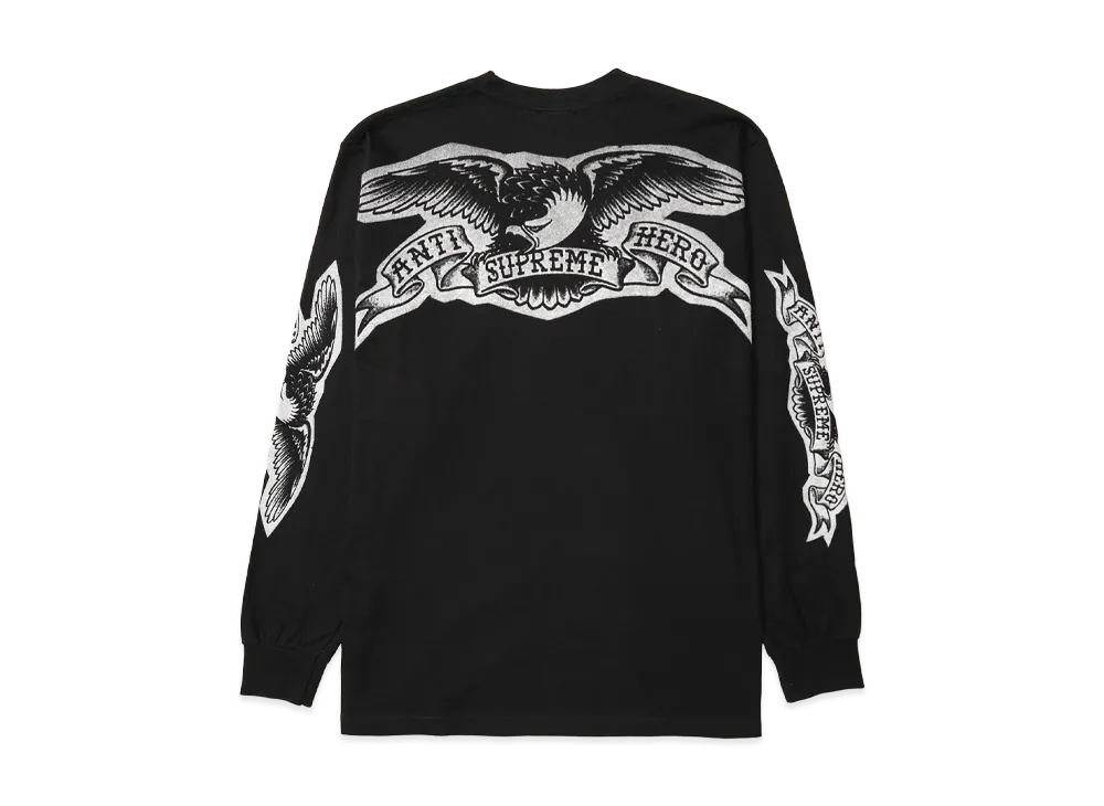 Supreme x ANTIHERO Eagle L/S Tee 