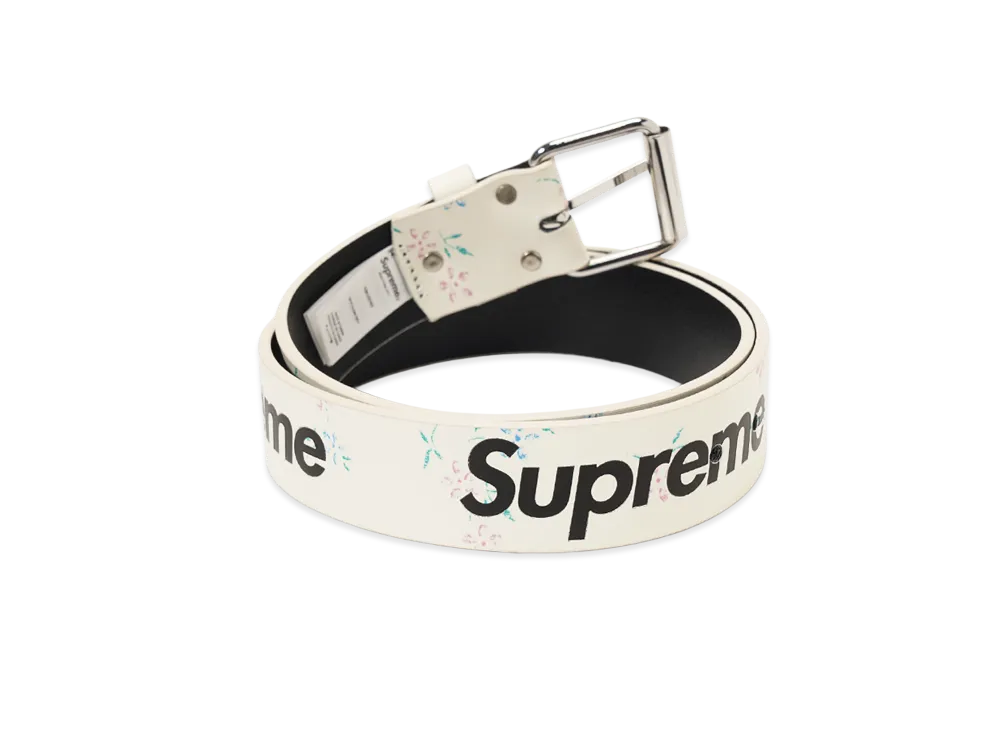 Supreme Repeat Leather Belt (25FW) 