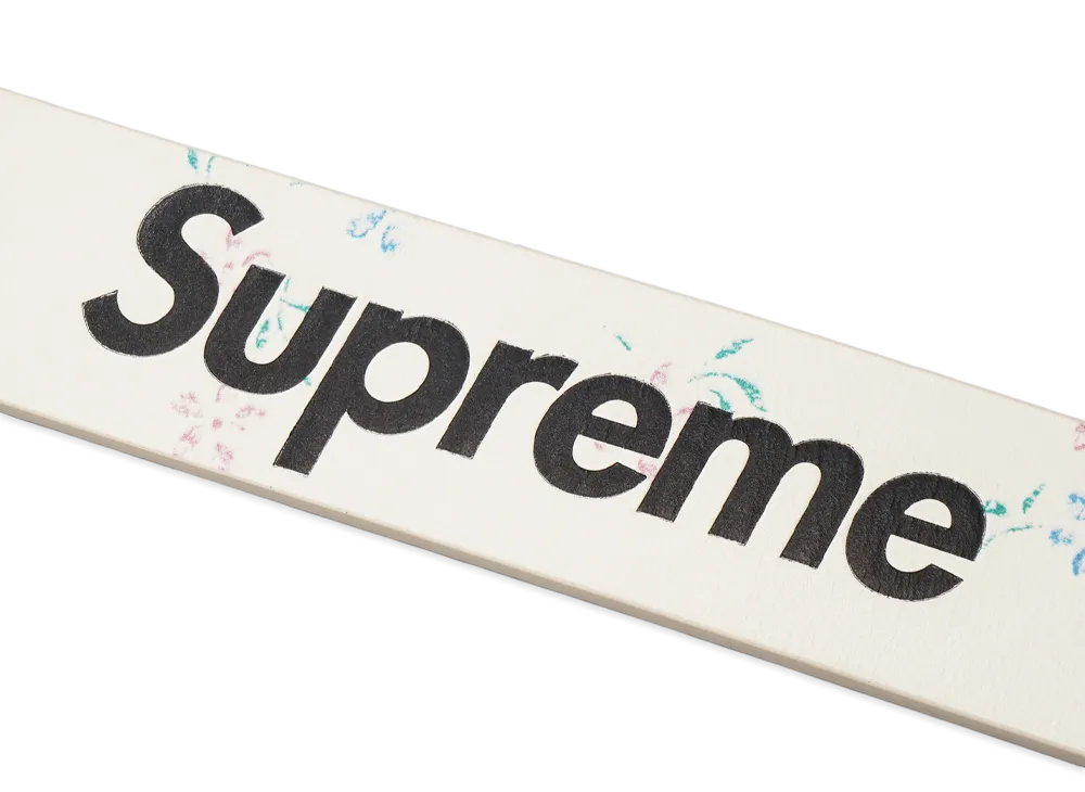 Supreme Repeat Leather Belt (25FW) 