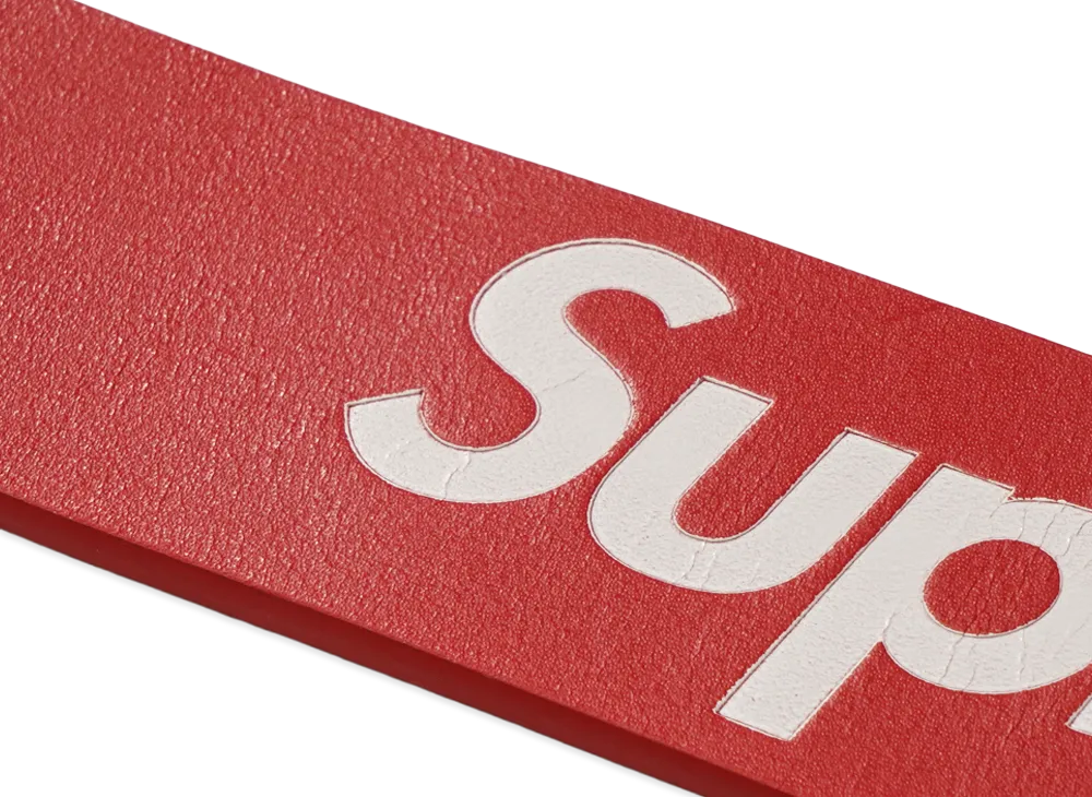 Supreme Repeat Leather Belt (25FW) 