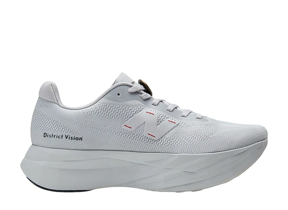 District Vision × New Balance SC Elite V5 "Pearl Grey/Black"