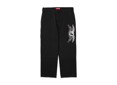 Supreme x ANTIHERO Work Pant "Black"