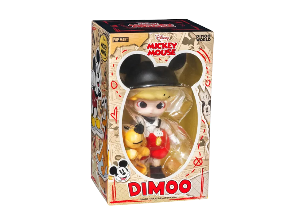 POP MART "BJD" DIMOO MICKEY 1/8 action figure