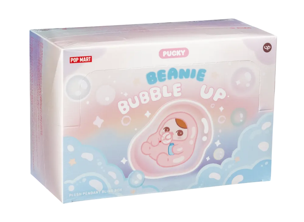 ポップマート PUCKY ビーニーバブルアップ シリーズ ぬいぐるみ