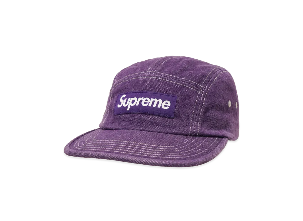 Supreme Denim Camp Cap "Purple"
