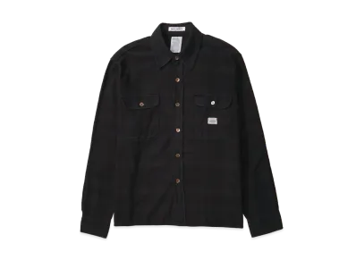Stussy x Our Legacy Work Shop Country Shirt "Washed Black Flannel Check"