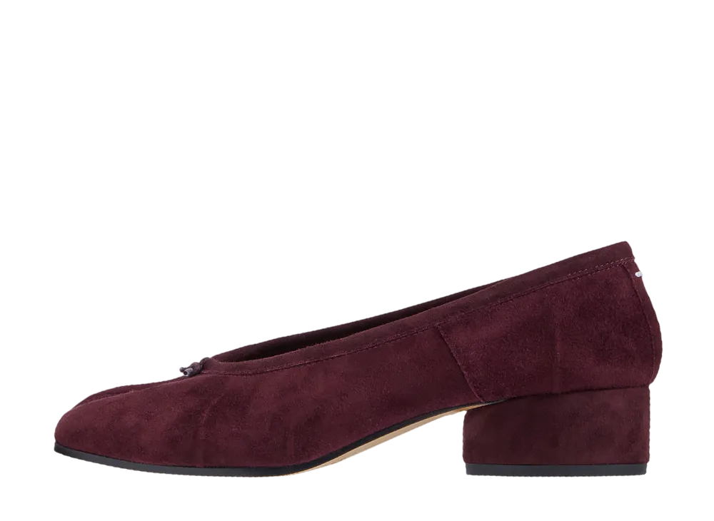 メゾンマルジェラ ウィメンズ タビ ニューバレリーナ "レッドワイン"