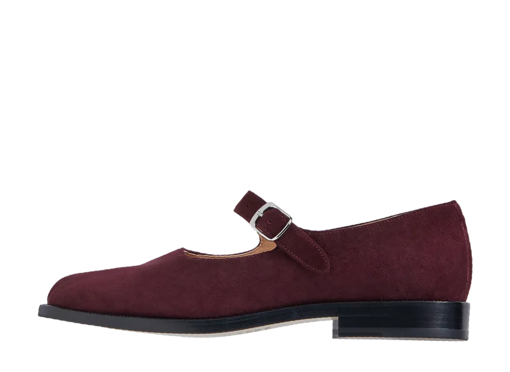 メゾンマルジェラ ウィメンズ タビ メリージェーン "レッドワイン"