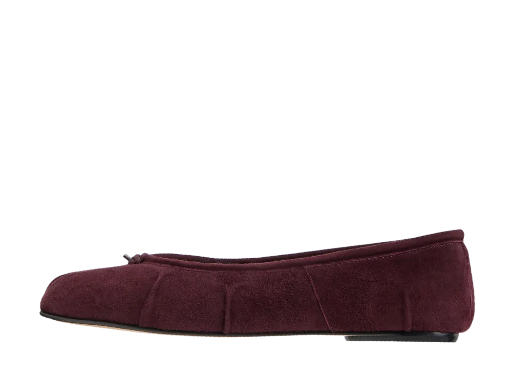 メゾンマルジェラ ウィメンズ タビ ニューバレリーナ "レッドワイン"