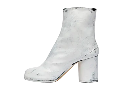 Maison Margiela Women's Tabi Bianchetto Boots "Black/White"