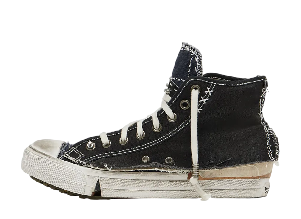 Maison Margiela Women's Canvas Sneakers "Blue/Black"