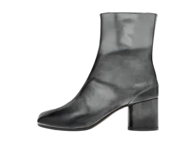 Maison Margiela Women's Tabi Ankle Boots "Silver"