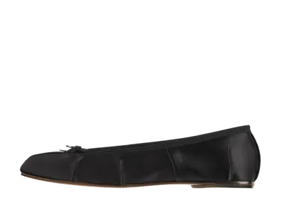 Maison Margiela Women's Tabi Satin Ballerina "Black"