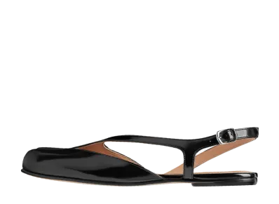 Maison Margiela Women's Tabi Slingback Sandals "Black"