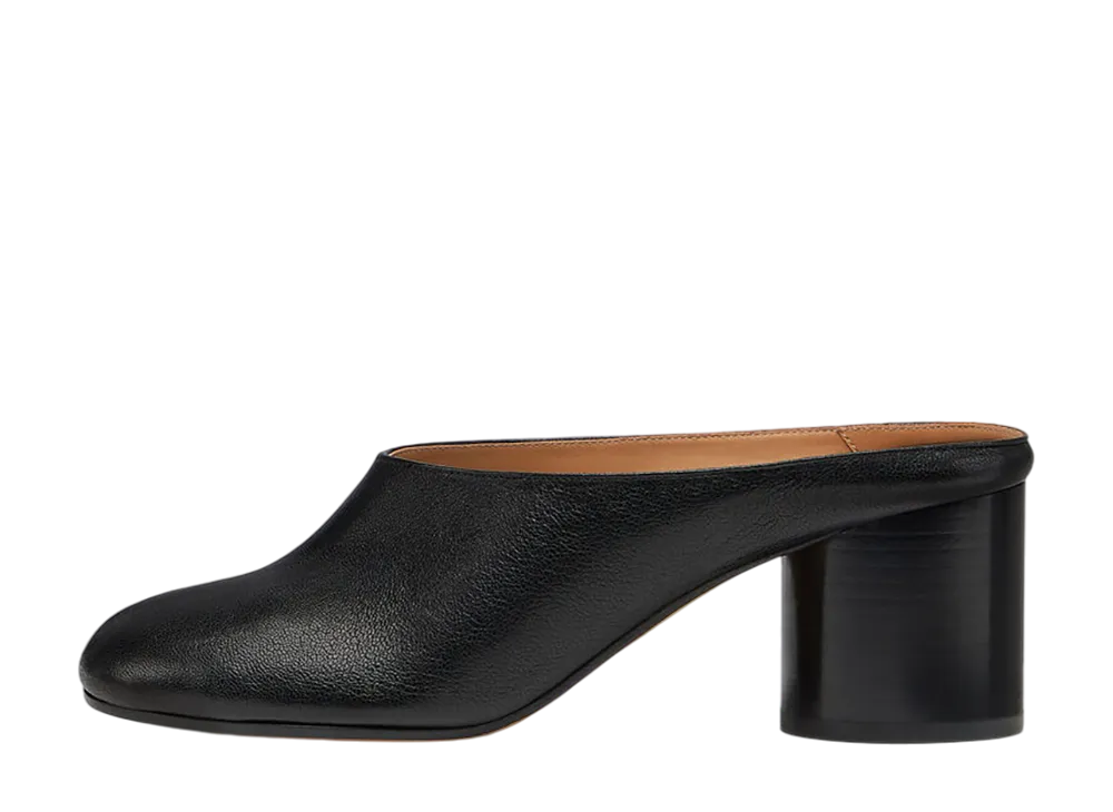 メゾンマルジェラ ウィメンズ タビ デコルテ ミュール "ブラック"