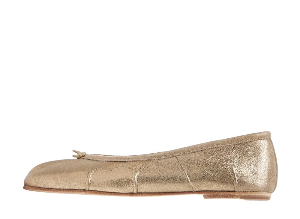 Maison Margiela Women's Tabi New Ballerina "Gold"