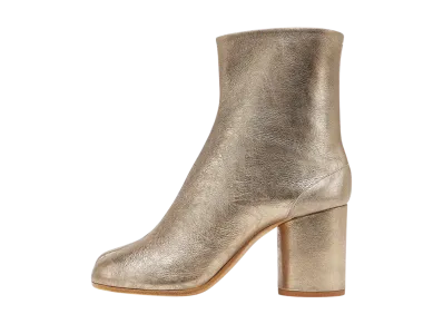 Maison Margiela Women's Tabi Ankle Boots "Gold"