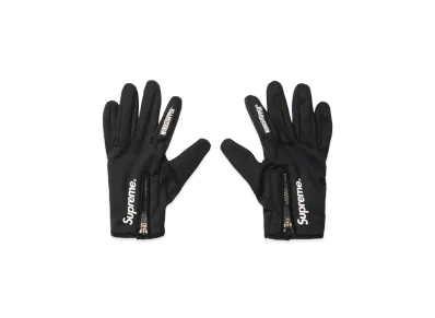 Supreme WINDSTOPPER Zip Gloves "Black" (24FW)