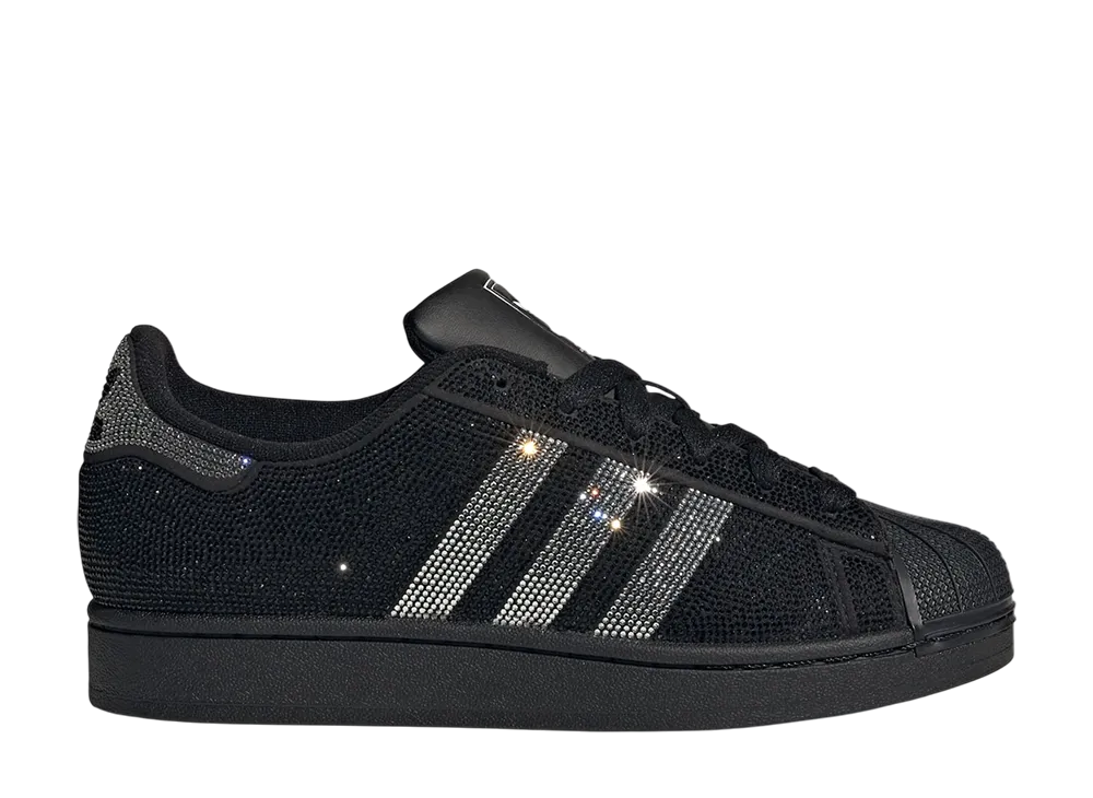アディダスオリジナルス ウィメンズ スーパースター2 "コアブラック/シルバーメタリック/オフホワイト"
