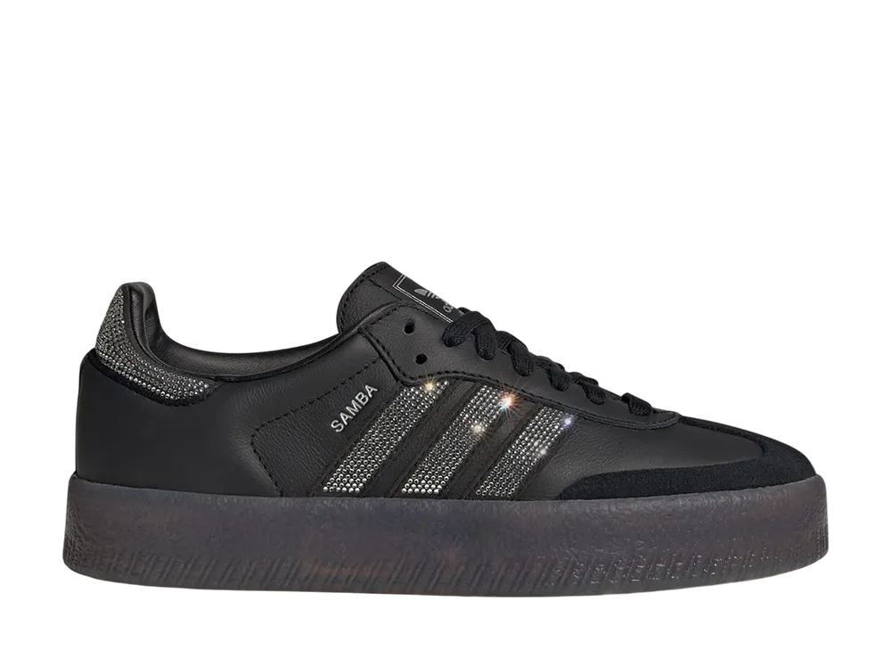 アディダスオリジナルス ウィメンズ サンベイ "コアブラック/シルバーメタリック/ガム"