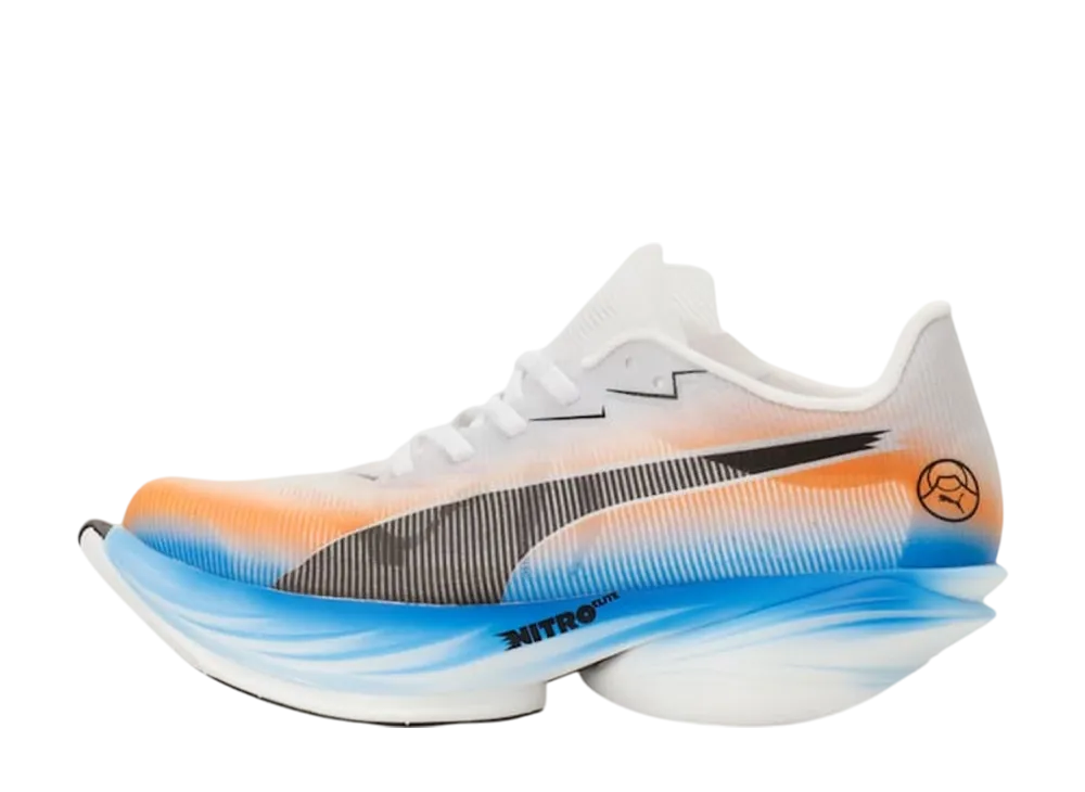 Puma Women's Fast-R Nitro Elite 3 Ekiden "PUMA White/Heat Fire/PUMA Black"