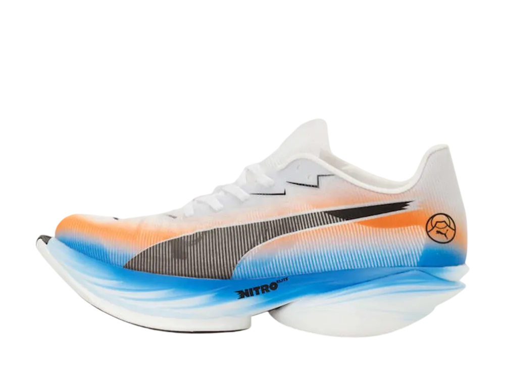 Puma Fast-R Nitro Elite 3 Ekiden "PUMA White/Heat Fire/PUMA Black"