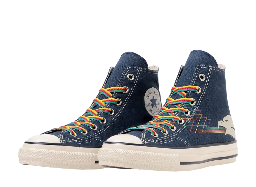 Stranger Things 5 × Converse All Star Aged 87 TS Hi "Navy"